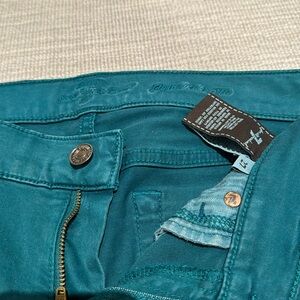 7 for All Mankind - Gwenevere green pants - size 27